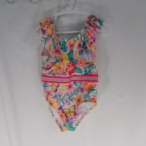 NEW GIRLS ONE PIECE SWIMSUIT SIZE 6